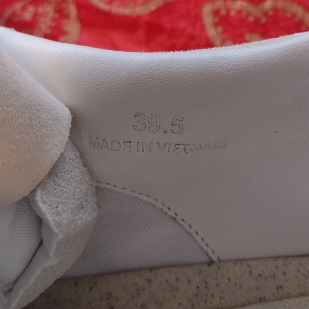 Rag & Bone Legacy Runner Sneaker cream white women's size 9.5 - Picture 6 of 10